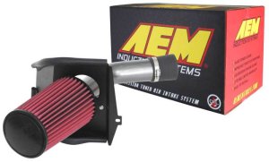 Subaru WRX Performance Air Intake - AEM Induction - Cold Air Intake System with AEM DRYFLOW - Gunmetal Gray - `08-`14